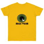 Camiseta punto liso - Amarillo dorado - Camiseta «Mos veim»