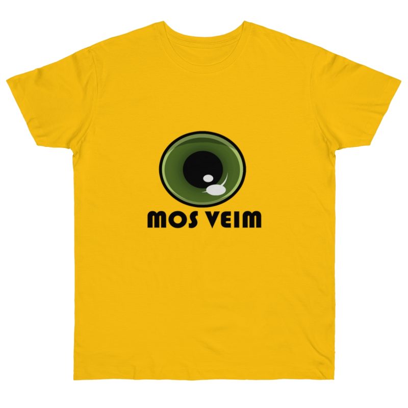 Camiseta punto liso - Amarillo dorado - Camiseta «Mos veim»