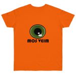 Camiseta punto liso - Naranja - Camiseta «Mos veim»