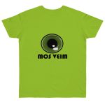 Camiseta punto liso - Verde orquidea - Camiseta «Mos veim»