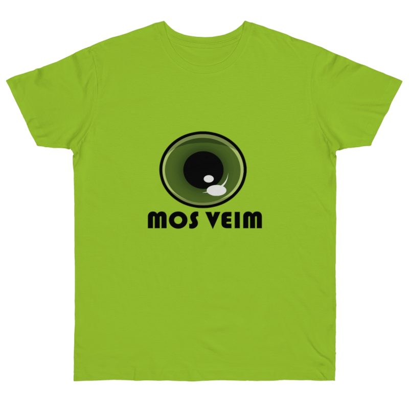 Camiseta punto liso - Verde orquidea - Camiseta «Mos veim»