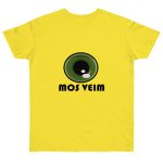 Camiseta punto liso - Amarillo solar - Camiseta «Mos veim»