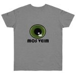 Camiseta punto liso - Gris deportivo jaspeado - Camiseta «Mos veim»