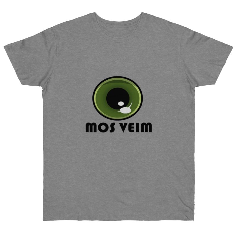 Camiseta punto liso - Gris deportivo jaspeado - Camiseta «Mos veim»
