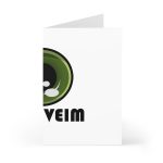 Tarjetas de felicitacion (7 uds.) - Camiseta «Mos veim»