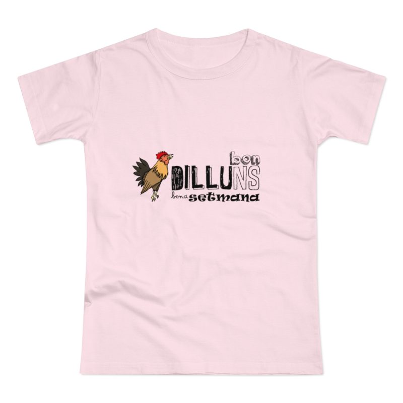 Camiseta mujer punto liso - Rosa orquidea - Camiseta Dilluns Gall