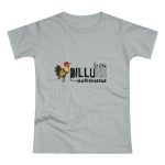 Camiseta mujer punto liso - Gris Pacifico - Camiseta Dilluns Gall