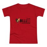 Camiseta mujer punto liso - Rojo - Camiseta Dilluns Gall