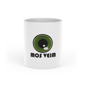 Taza con asa de corazon - Blanco - Camiseta «Mos veim»