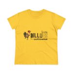 Camiseta mujer algodon medio - Amarillo margarita - Camiseta Dilluns Gall