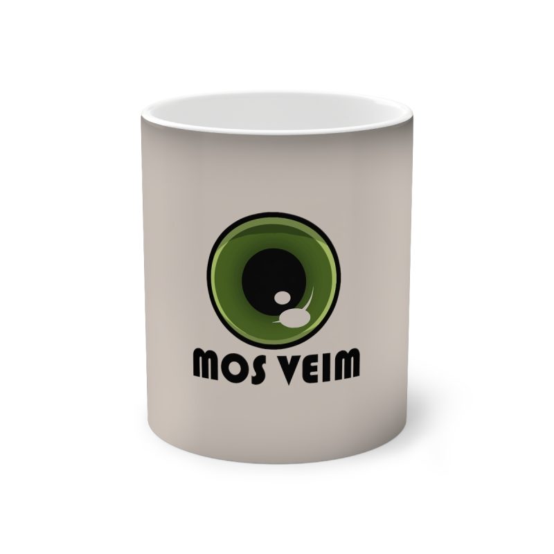 Taza magica que cambia de color - Negro - Camiseta «Mos veim» Taza magica que cambia de color - Negro - Camiseta «Mos veim»