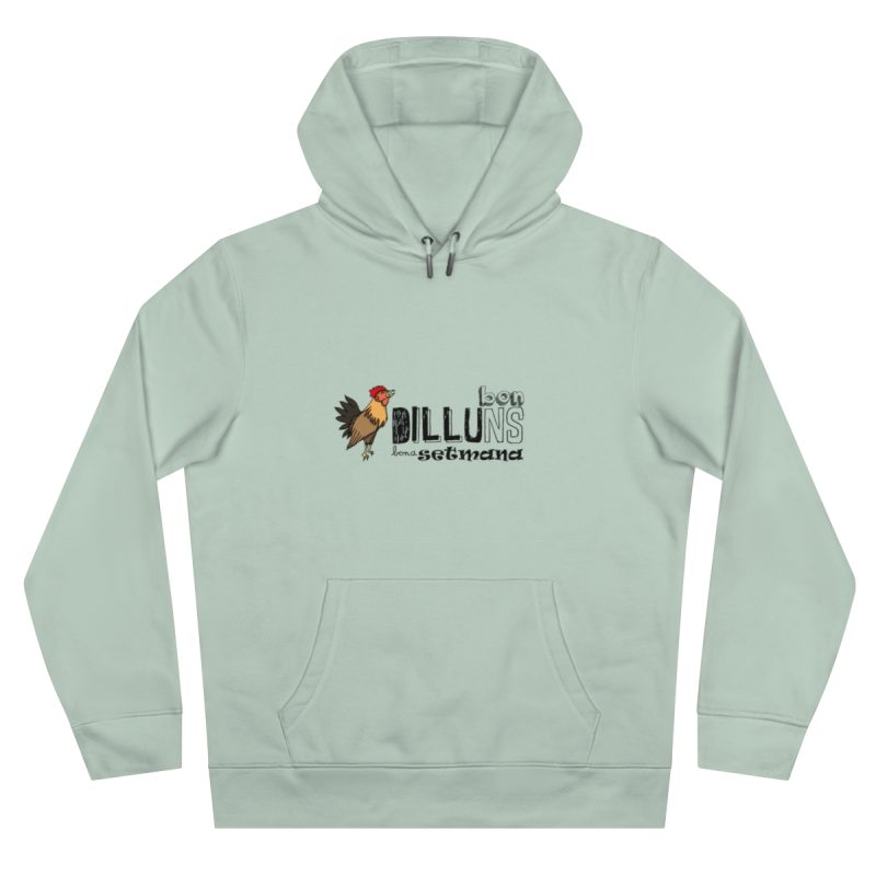Sudadera con capucha King - Verde agua - Camiseta Dilluns Gall