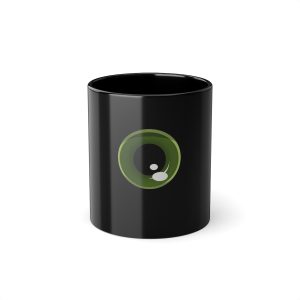 Taza negra 325 ml - Negro - Camiseta «Mos veim»