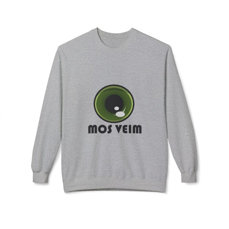 Sudadera Softstyle cuello redondo - Gris deportivo - Camiseta «Mos veim»