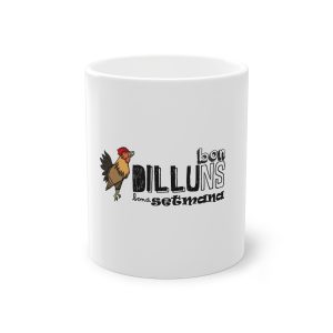 Taza estandar 325 ml - Blanco - Camiseta Dilluns Gall