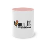 Taza bicolor - Rosa - Camiseta Dilluns Gall Taza bicolor - Rosa - Camiseta Dilluns Gall