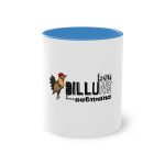 Taza bicolor - Azul claro - Camiseta Dilluns Gall Taza bicolor - Azul claro - Camiseta Dilluns Gall