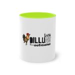 Taza bicolor - Verde claro - Camiseta Dilluns Gall Taza bicolor - Verde claro - Camiseta Dilluns Gall