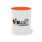 Taza bicolor - Naranja - Camiseta Dilluns Gall Taza bicolor - Naranja - Camiseta Dilluns Gall