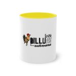 Taza bicolor - Amarillo - Camiseta Dilluns Gall Taza bicolor - Amarillo - Camiseta Dilluns Gall