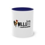 Taza bicolor - Azul oscuro - Camiseta Dilluns Gall Taza bicolor - Azul oscuro - Camiseta Dilluns Gall