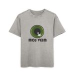 Camiseta oversize lavado acido - Gris asfalto - Camiseta «Mos veim» Camiseta oversize lavado acido - Gris asfalto - Camiseta «Mos veim»