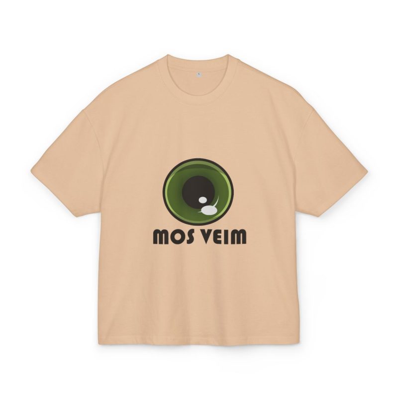 Camiseta box ultra gruesa - Beis - Camiseta «Mos veim»