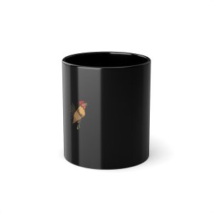 Taza negra 325 ml - Negro - Camiseta Dilluns Gall