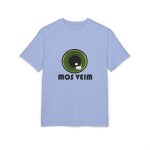 Camiseta oversize gruesa - Azul violeta - Camiseta «Mos veim»