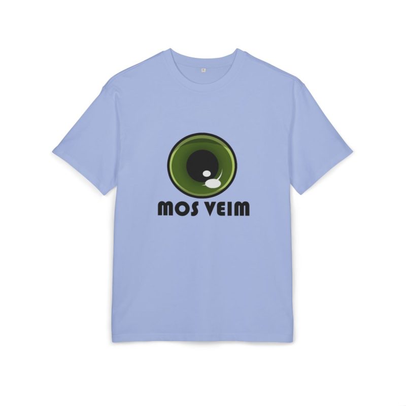 Camiseta oversize gruesa - Azul violeta - Camiseta «Mos veim»