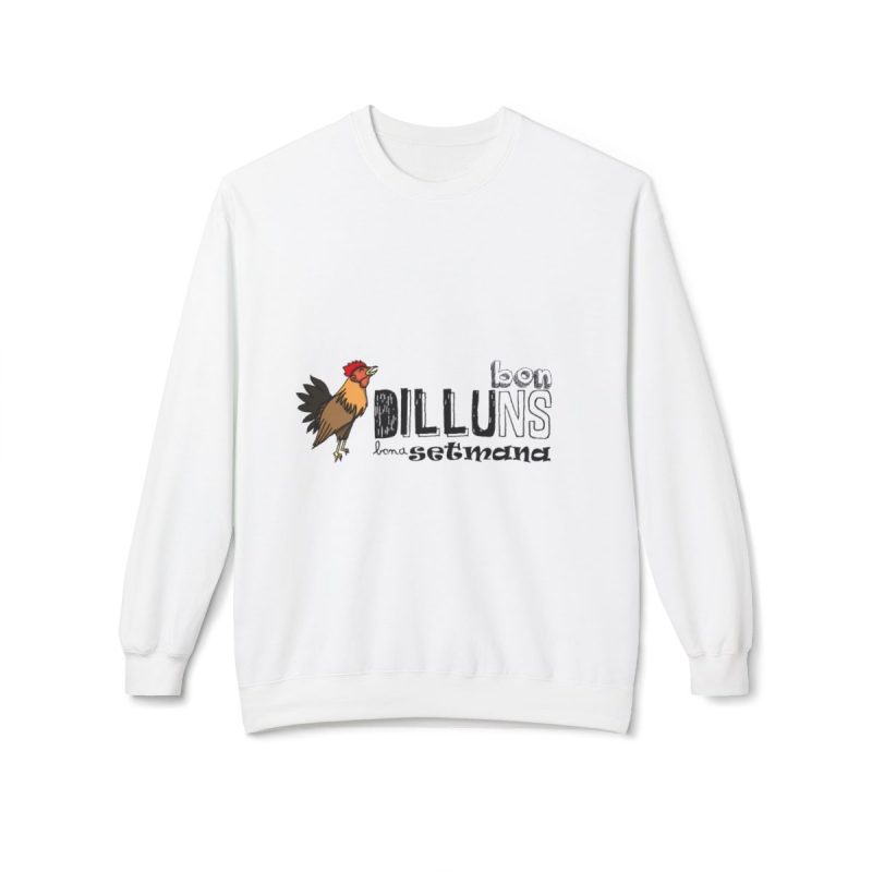 Sudadera Softstyle cuello redondo - Blanco - Camiseta Dilluns Gall