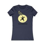 Camiseta mujer Favorite - Azul marino - Camiseta «Mal no et toqui un llamp»