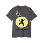 Camiseta ultra algodon - Gris marengo - Camiseta «Mal no et toqui un llamp» Camiseta ultra algodon - Gris marengo - Camiseta «Mal no et toqui un llamp»