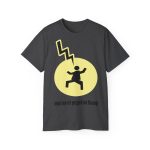 Camiseta ultra algodon - Gris oscuro jaspeado - Camiseta «Mal no et toqui un llamp» Camiseta ultra algodon - Gris oscuro jaspeado - Camiseta «Mal no et toqui un llamp»