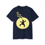 Camiseta ultra algodon - Azul marino - Camiseta «Mal no et toqui un llamp» Camiseta ultra algodon - Azul marino - Camiseta «Mal no et toqui un llamp»