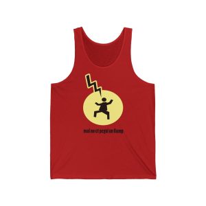 Camiseta de tirantes - Rojo - Camiseta «Mal no et toqui un llamp»