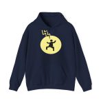 Sudadera con capucha - Azul marino - Camiseta «Mal no et toqui un llamp» Sudadera con capucha - Azul marino - Camiseta «Mal no et toqui un llamp»