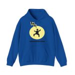 Sudadera con capucha - Azul royal - Camiseta «Mal no et toqui un llamp» Sudadera con capucha - Azul royal - Camiseta «Mal no et toqui un llamp»