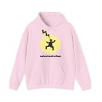 Sudadera con capucha - Rosa claro - Camiseta «Mal no et toqui un llamp» Sudadera con capucha - Rosa claro - Camiseta «Mal no et toqui un llamp»