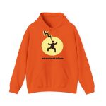 Sudadera con capucha - Naranja - Camiseta «Mal no et toqui un llamp» Sudadera con capucha - Naranja - Camiseta «Mal no et toqui un llamp»