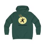 Sudadera universitaria mujer - Verde botella - Camiseta «Mal no et toqui un llamp» Sudadera universitaria mujer - Verde botella - Camiseta «Mal no et toqui un llamp»