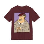 Camiseta jersey manga corta - Granate - Camiseta «Fora des sembrat»