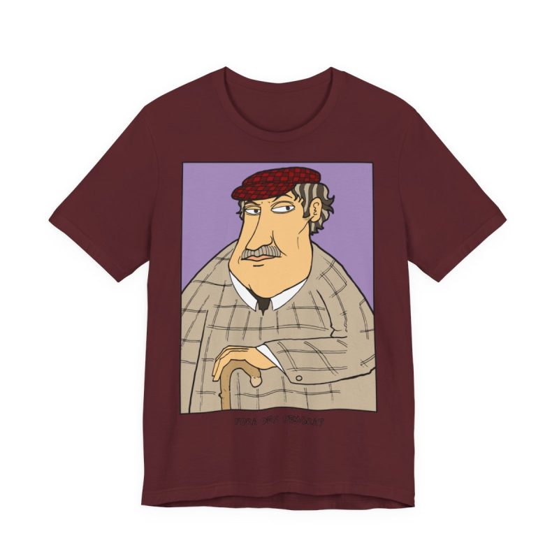 Camiseta jersey manga corta - Granate - Camiseta «Fora des sembrat»