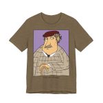 Camiseta jersey manga corta - Verde oliva jaspeado - Camiseta «Fora des sembrat»
