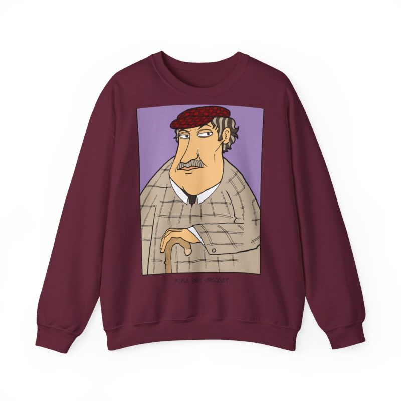 Sudadera cuello redondo - Granate - Camiseta «Fora des sembrat»