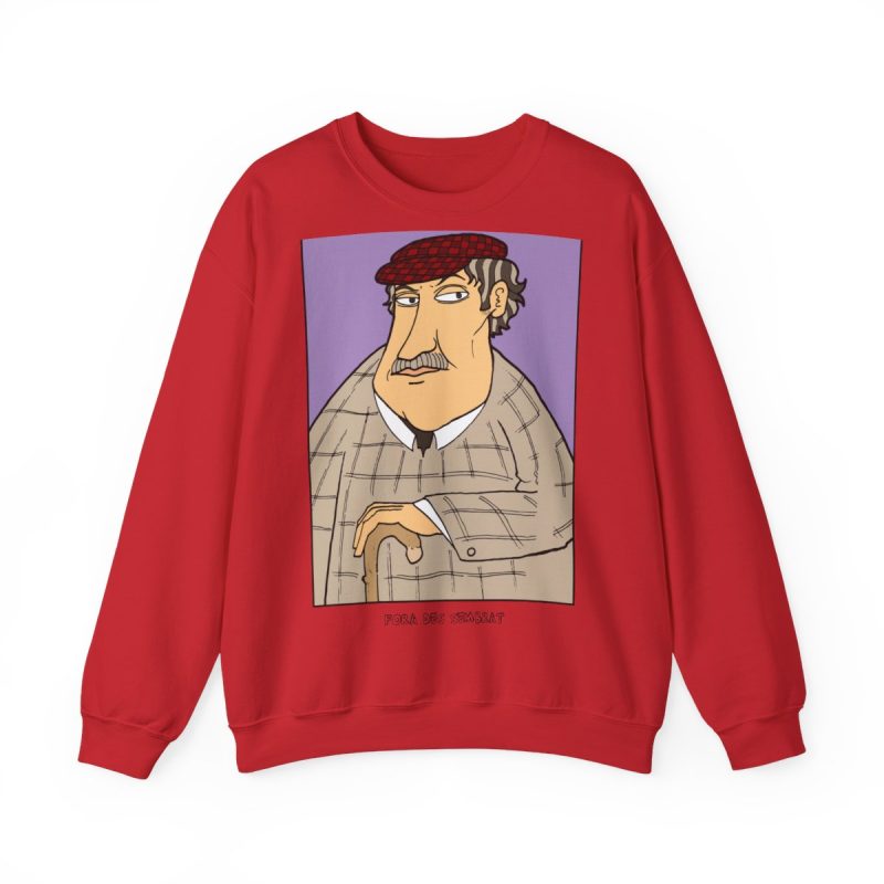 Sudadera cuello redondo - Rojo - Camiseta «Fora des sembrat»