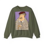 Sudadera cuello redondo - Verde militar - Camiseta «Fora des sembrat» Sudadera cuello redondo - Verde militar - Camiseta «Fora des sembrat»
