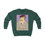 Sudadera infantil - Verde botella - Camiseta «Fora des sembrat» Sudadera infantil - Verde botella - Camiseta «Fora des sembrat»