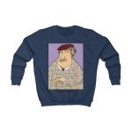 Sudadera infantil - Azul marino Oxford - Camiseta «Fora des sembrat» Sudadera infantil - Azul marino Oxford - Camiseta «Fora des sembrat»