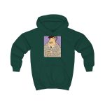 Sudadera con capucha infantil - Verde botella - Camiseta «Fora des sembrat»
